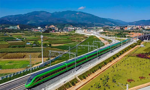 中老铁路沿线 中老铁路沿线