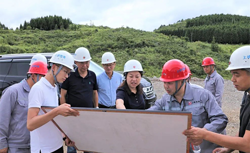 实地调研项目建设情况