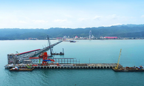东加红狮5万吨级海港码头