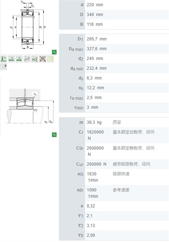 24044E1轴承数据