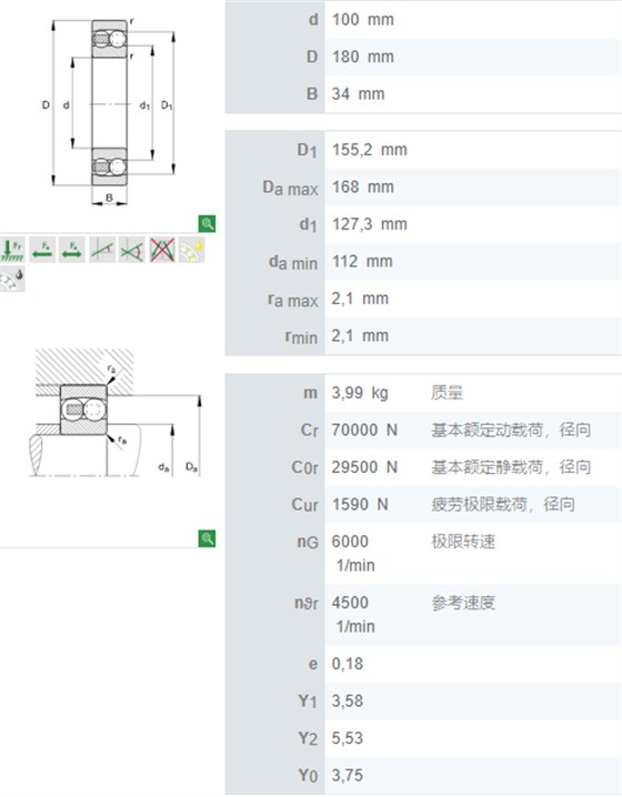自调心球轴承